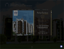 Tablet Screenshot of bsrbuilders.com